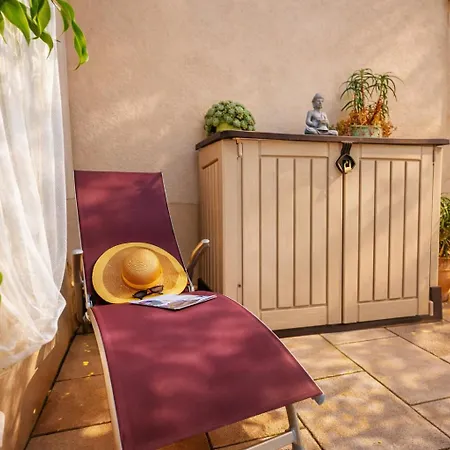 20m2- De La Nartelle 200m - Double Terrasse - Piscine Au Sel - Parking - Bbq - Check-in De 17h A 20h Maximum- Reve D'azur Maxime